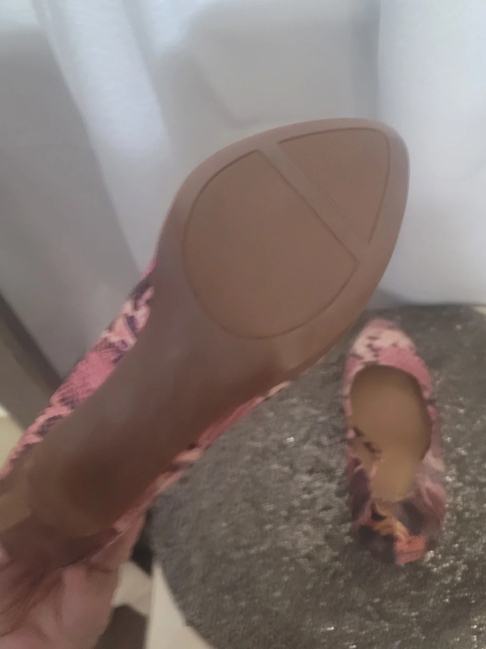 Nine West Pink Snake-Print Stiletto Pumps